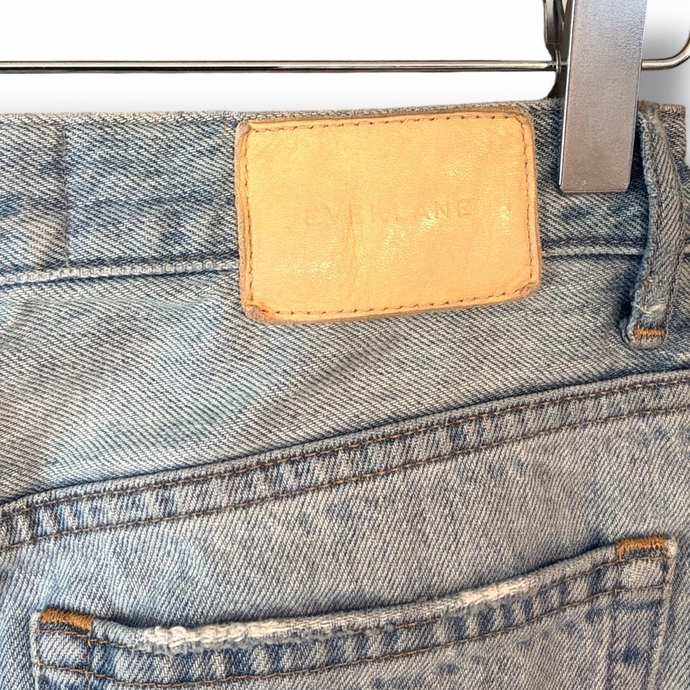 Everlane Light Wash Blue 90’s Cheeky Organic Cotton Relaxed Fit Jean Size 23 - Picture 5 of 7